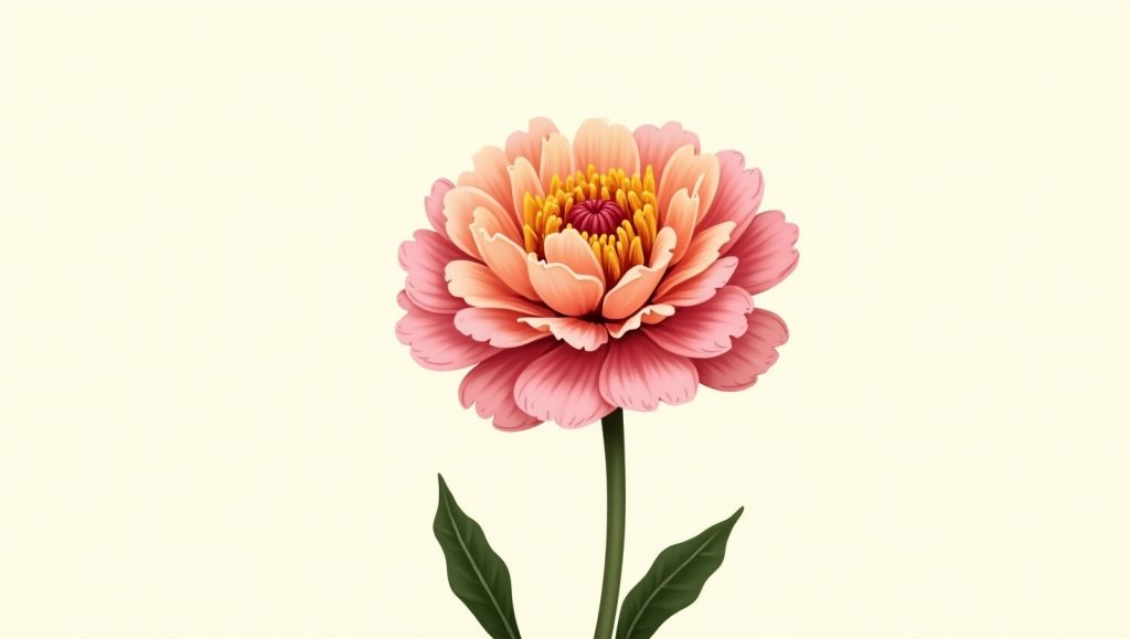 Antique Zinnia Bloom Packet Set